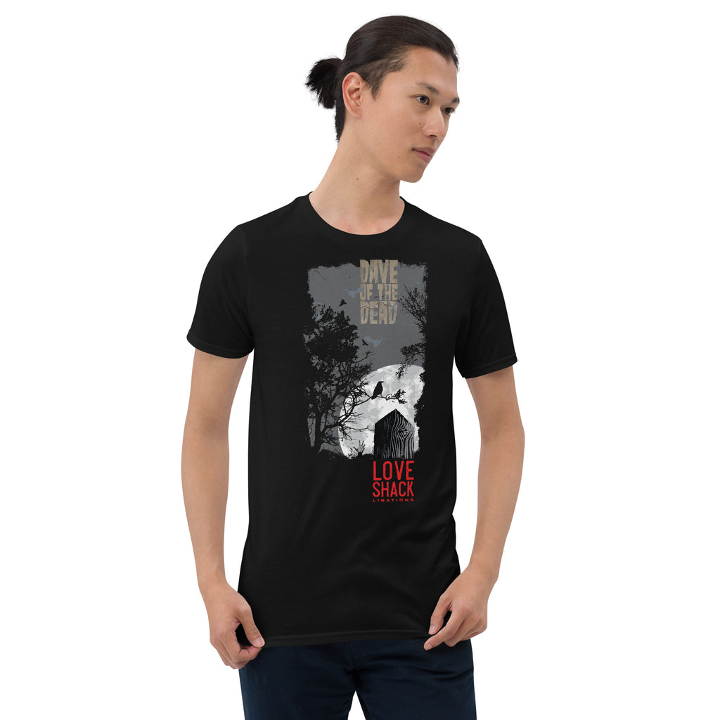 Love Shack Libations - Dave of the Dead - Short-Sleeve Unisex Softstyle T-Shirt