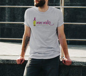 Wine Walks - Parksville Edition - Men's T-Shirt, Shirt, Wine Walks - MerchHeaven.com