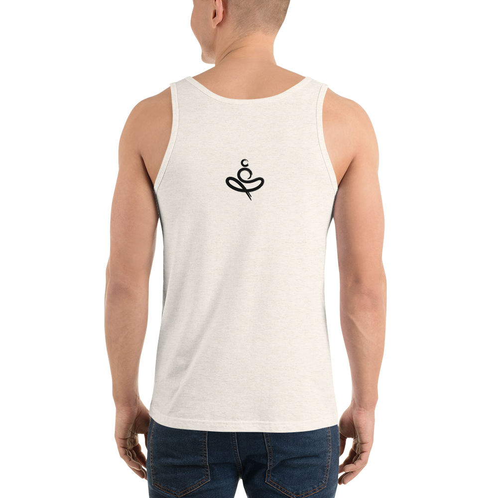 Yoga on the Beach (YOTB) - Triblend Unisex Muscle Tank Top (Ombre Logo), Shirt, YOGA on the Beach - MerchHeaven.com