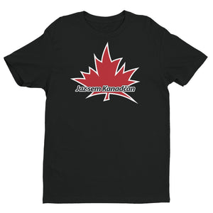 I Am Canadian' 'Jaz sem Kanadčan' - Premium Fitted Short Sleeve Crew (Slovenian), Shirt, I Am Canadian - MerchHeaven.com