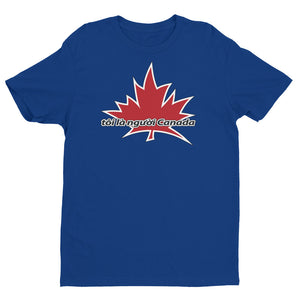 I Am Canadian' 'tôi là người Canada' - Premium Fitted Short Sleeve Crew (Vietnamese), Shirt, I Am Canadian - MerchHeaven.com