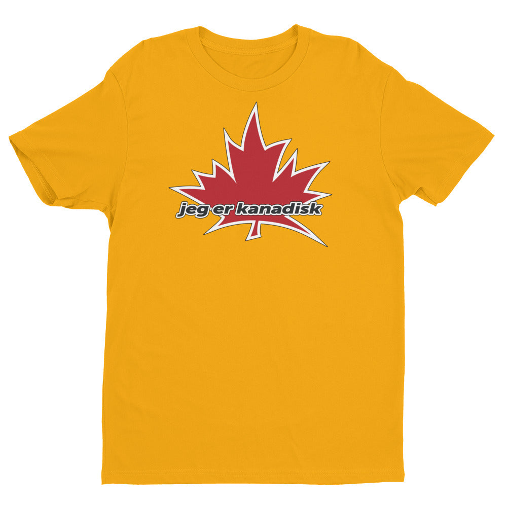 I Am Canadian' 'jeg er kanadisk' - Premium Fitted Short Sleeve Crew (Norwegian), Shirt, I Am Canadian - MerchHeaven.com