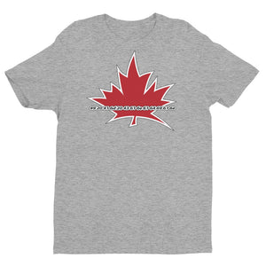 I Am Canadian' in Hexadecimal Language - Premium Fitted Short Sleeve Crew, Shirt, I Am Canadian - MerchHeaven.com
