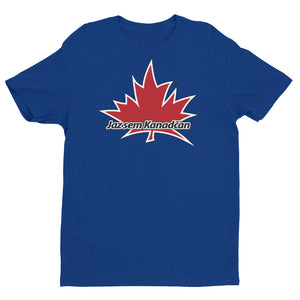 I Am Canadian' 'Jaz sem Kanadčan' - Premium Fitted Short Sleeve Crew (Slovenian), Shirt, I Am Canadian - MerchHeaven.com