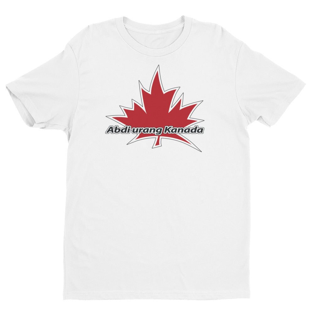 I Am Canadian' 'Abdi urang Kanada' - Premium Fitted Short Sleeve Crew (Sudanese), Shirt, I Am Canadian - MerchHeaven.com