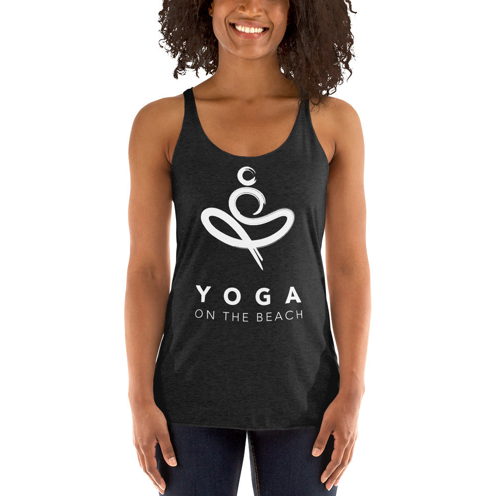 Yoga on the Beach (YOTB) - Triblend Unisex Muscle Tank Top (Ombre