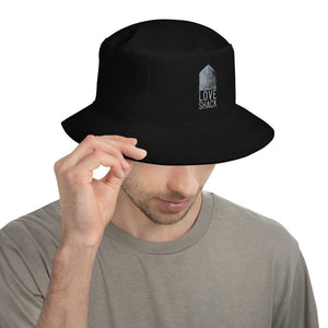 Love Shack Libations - Grey Embroidered Bucket Hat, Hat, Love Shack Libations - MerchHeaven.com