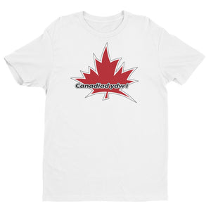 I Am Canadian' 'Canadiad ydw i' - Premium Fitted Short Sleeve Crew (Welsh), Shirt, I Am Canadian - MerchHeaven.com