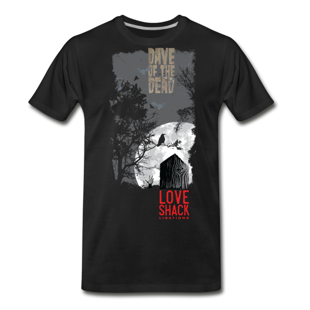 LoveShack Libations - Halloween Stout - Premium Organic T-Shirt, Men’s Premium Organic T-Shirt, Love Shack Libations - MerchHeaven.com