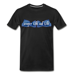 semper Ubi sub Ubi - T-Shirt, Men's Premium T-Shirt | Spreadshirt 812, Doug & Sabrina - MerchHeaven.com