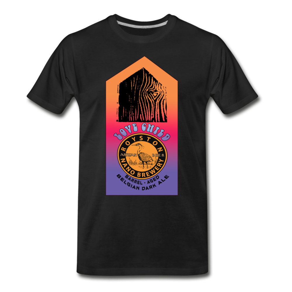 Royston Nano Brewery / Love Shack - Special Charity Edition Love Child - Men's Premium T-Shirt, Men's Premium T-Shirt, Love Shack Libations - MerchHeaven.com