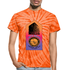 Royston Nano Brewery / Love Shack - Special Charity Edition Love Child - Dye-no-mite Unisex Tie Dye T-Shirt, Unisex Tie Dye T-Shirt | Dyenomite 200CY, Love Shack Libations - MerchHeaven.com